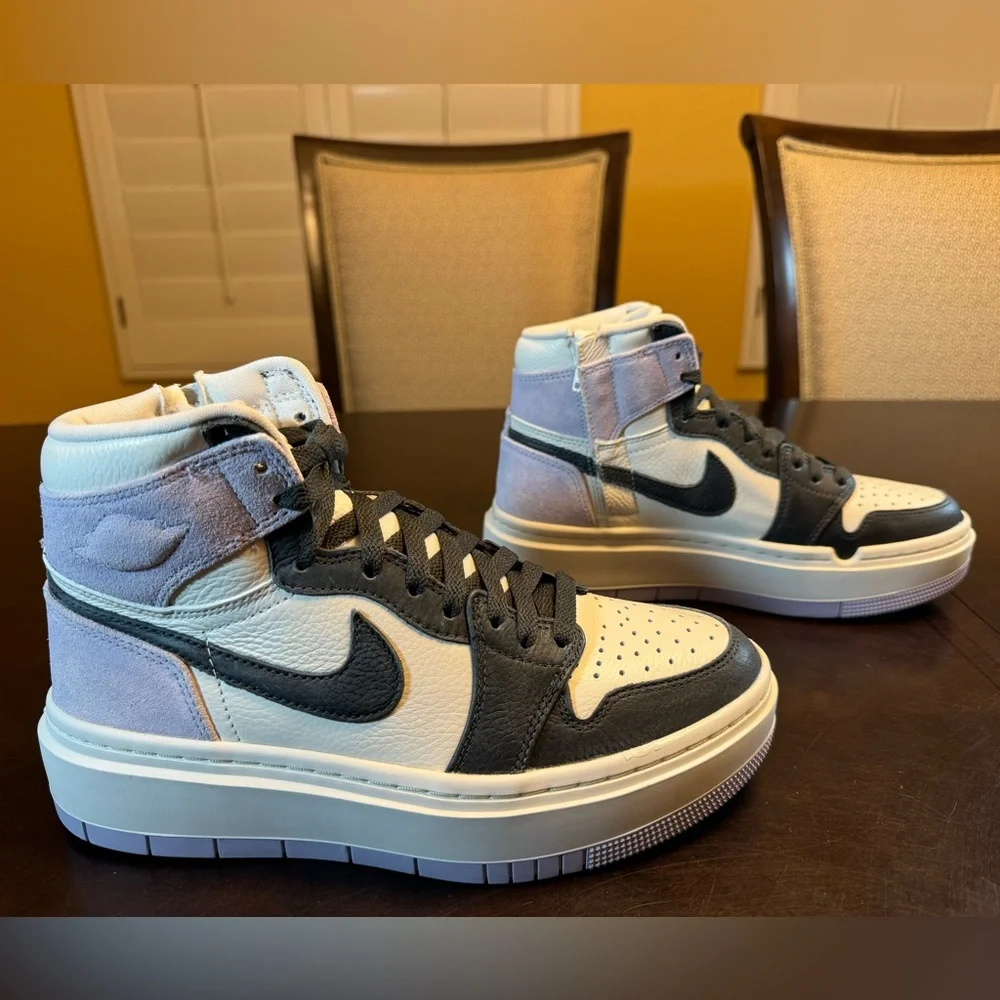 New Nike Air Jordan 1 Elevate High Purple White Sneaker Shoes Size US 8.5 - Picture 2 of 13